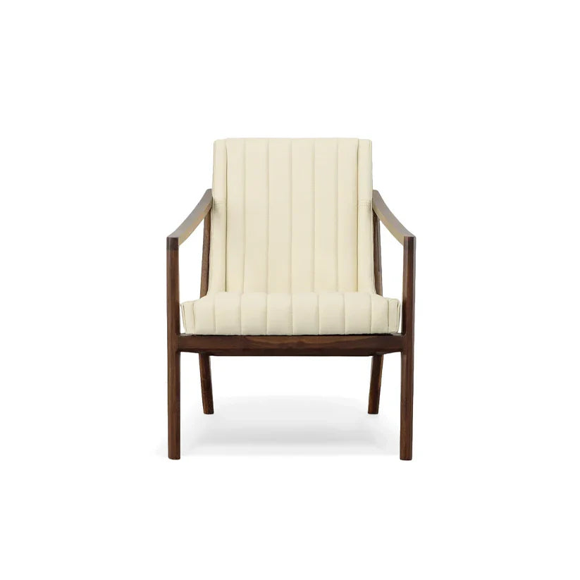 Deco Lounge Leather Chair