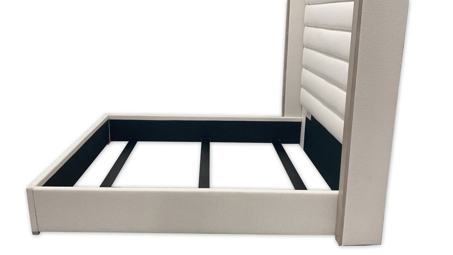 Irenne Horizontal Channel Tufting Height Bed