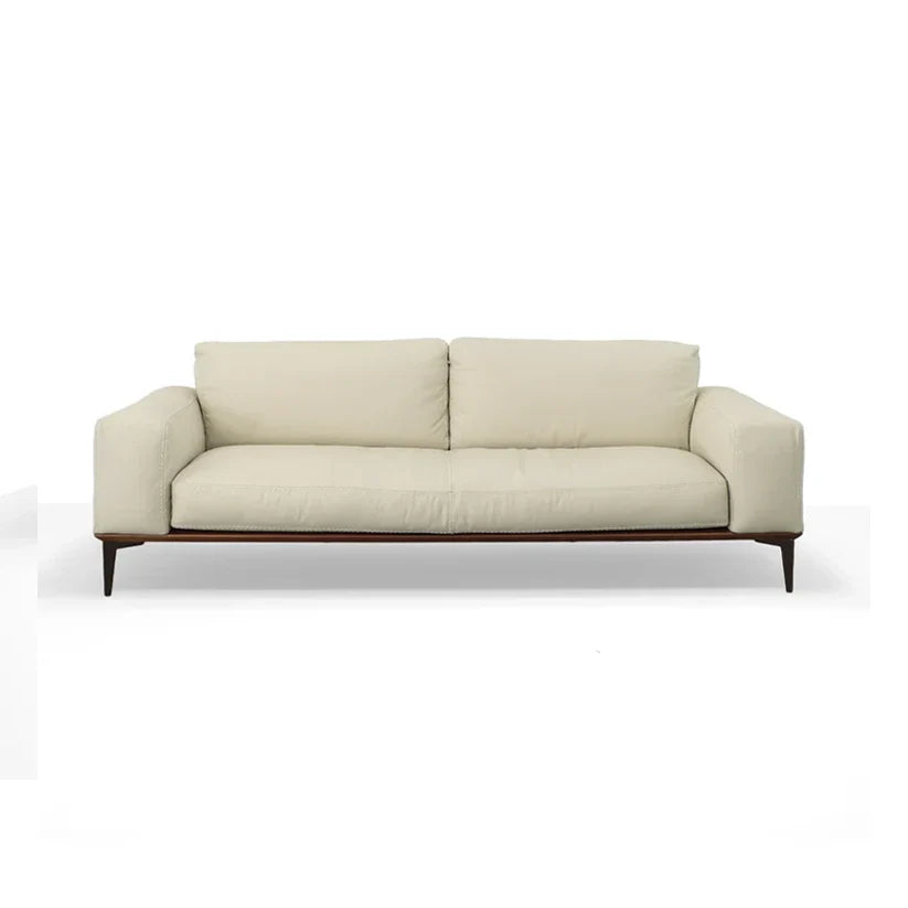 Jet Leather Sofa