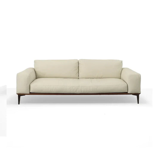 Jet Leather Sofa