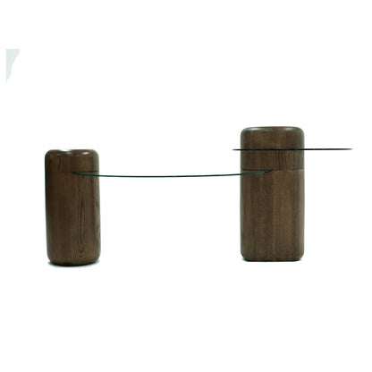 Tiburón Coffee Table with Glass Top