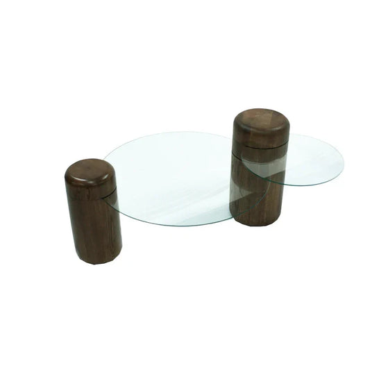 Tiburón Coffee Table with Glass Top